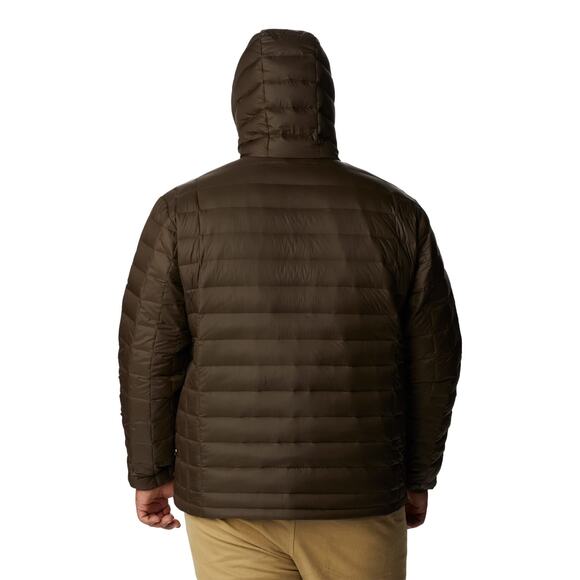 NWT Columbia Men’s Voodoo Falls 590 TurboDown Hooded Jacket – Cordovan, L - Picture 5 of 7